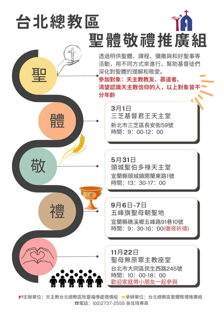 2025台北總教區聖體敬禮推廣